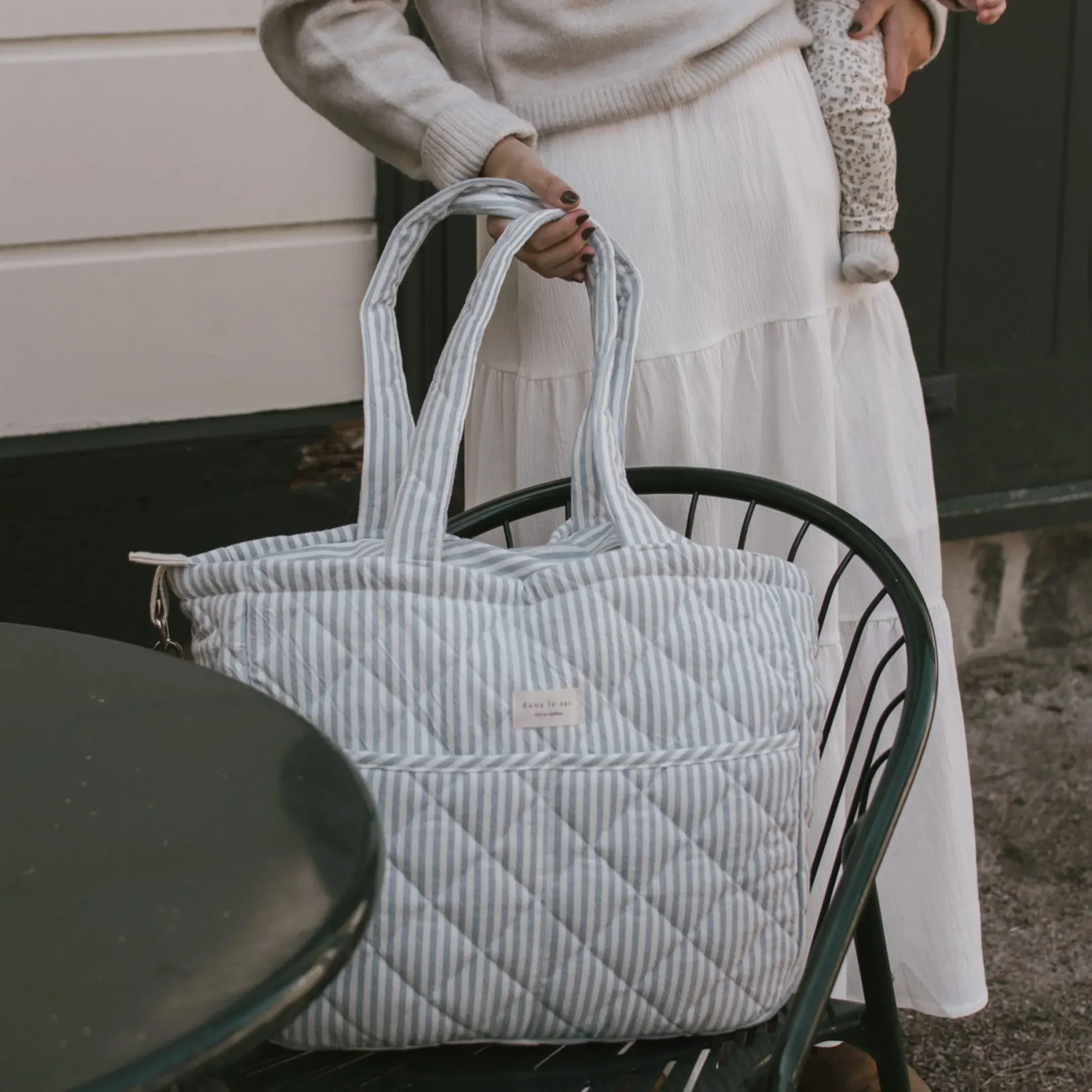 Online Diaper Bag-blue Strippe Diaper Bags|Diaper Bags