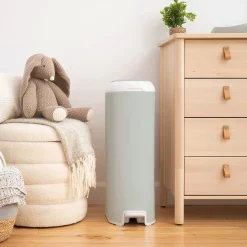 New Platinum Pail - Sage (18 bags) Diaper Pails