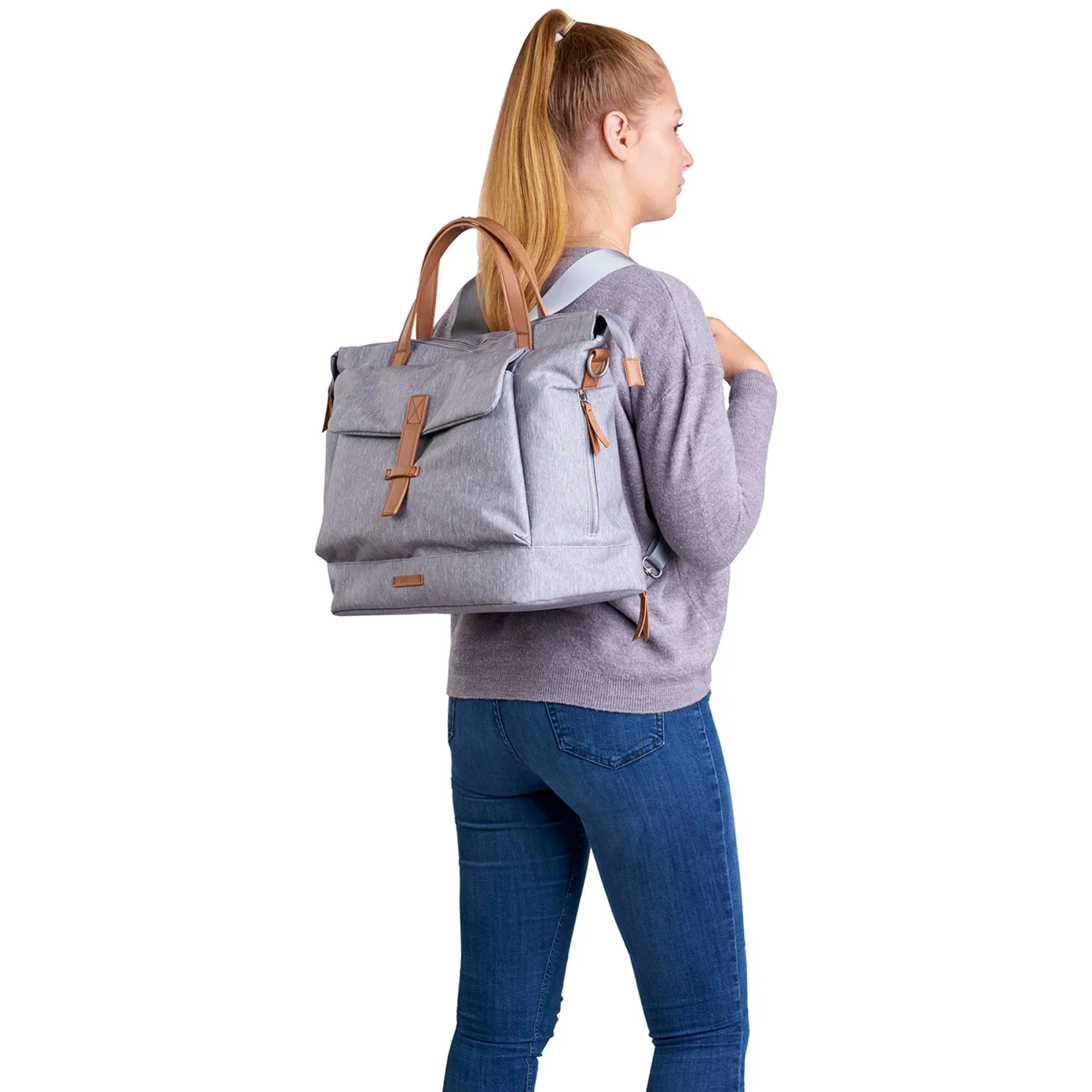 Hot Diapers Bag Erin - Grey Diaper Bags|Diaper Bags