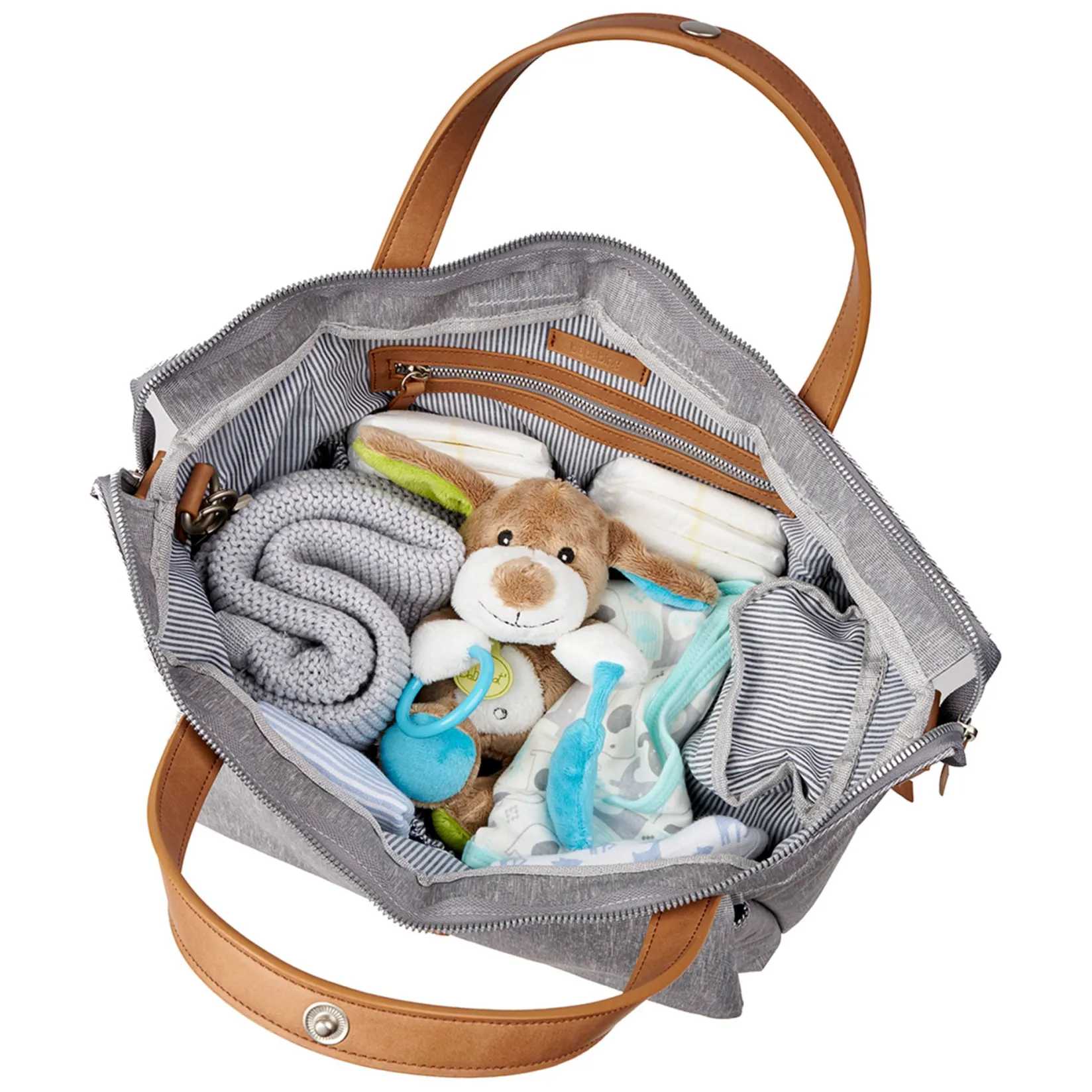 Hot Diapers Bag Erin - Grey Diaper Bags|Diaper Bags