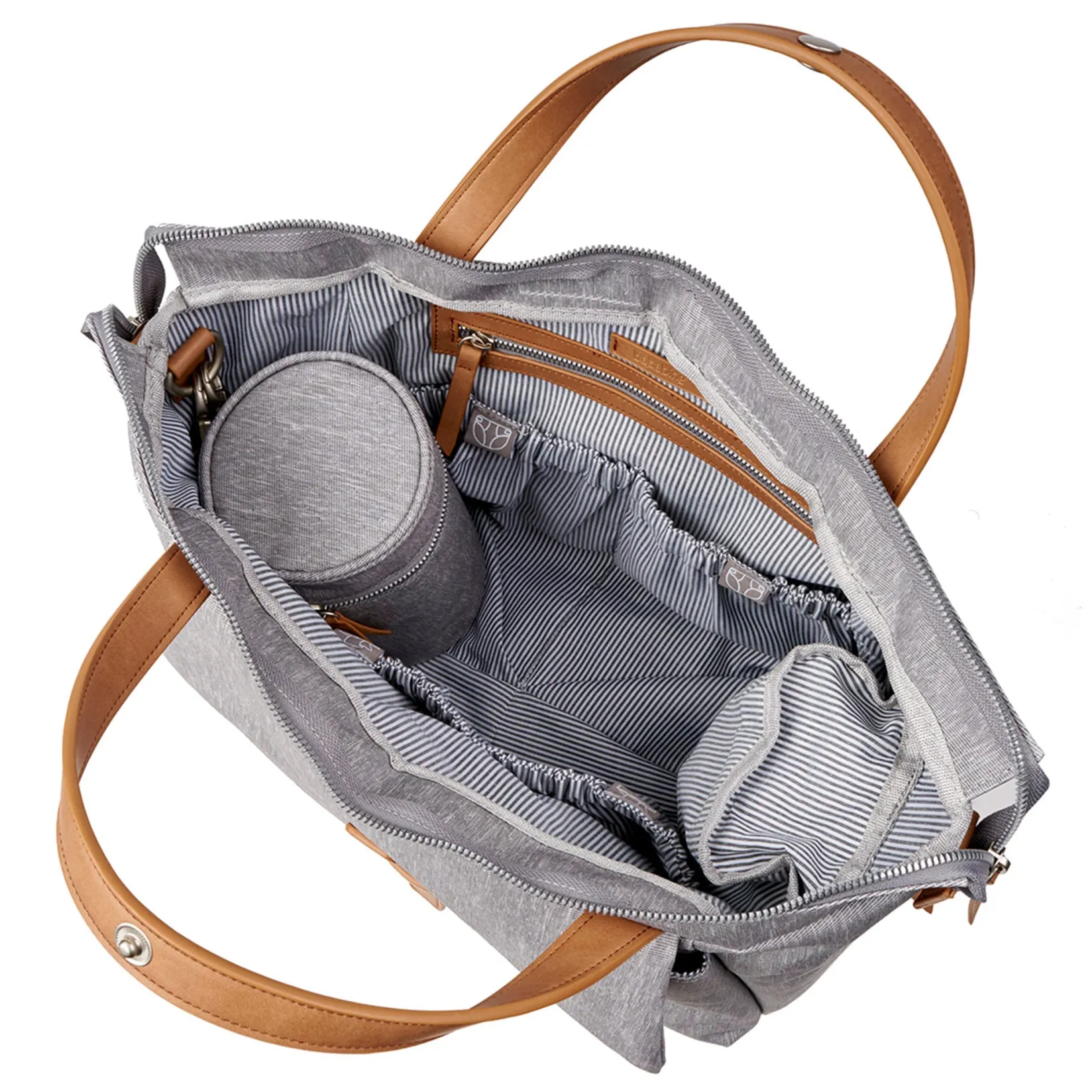 Hot Diapers Bag Erin - Grey Diaper Bags|Diaper Bags