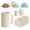 Bath Toys|Bath Accessories>Mushie Dino Mold Free Bath Play Set