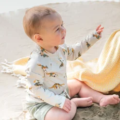 Online Dinos 2 Piece Long Sleeve Swimsuit 6-24m BOY Swimsuits