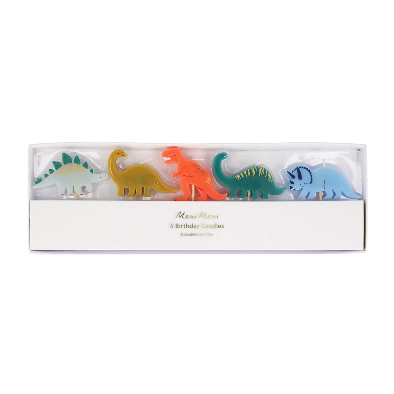 Dinosaur Candles (5) Party Supplies