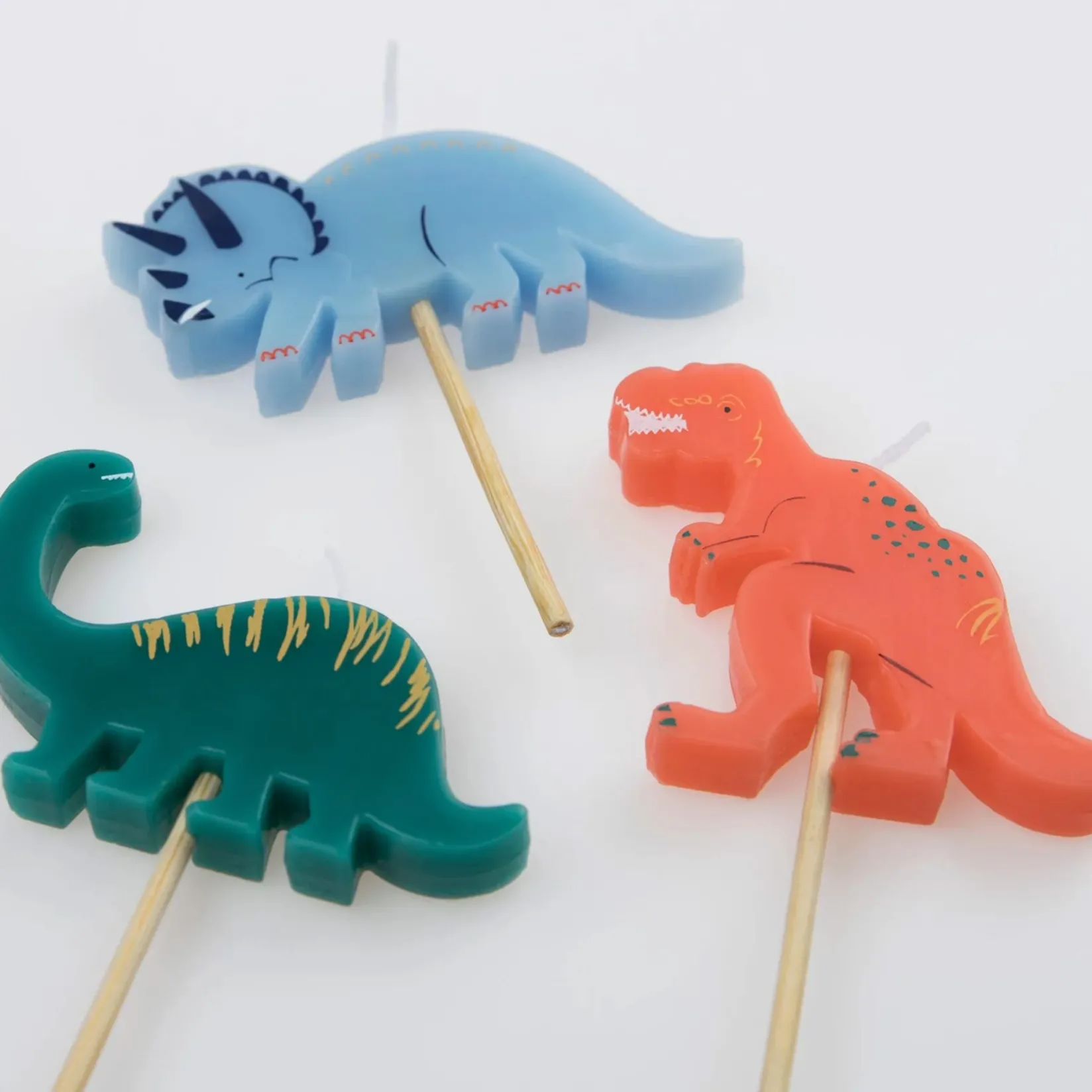 Dinosaur Candles (5) Party Supplies