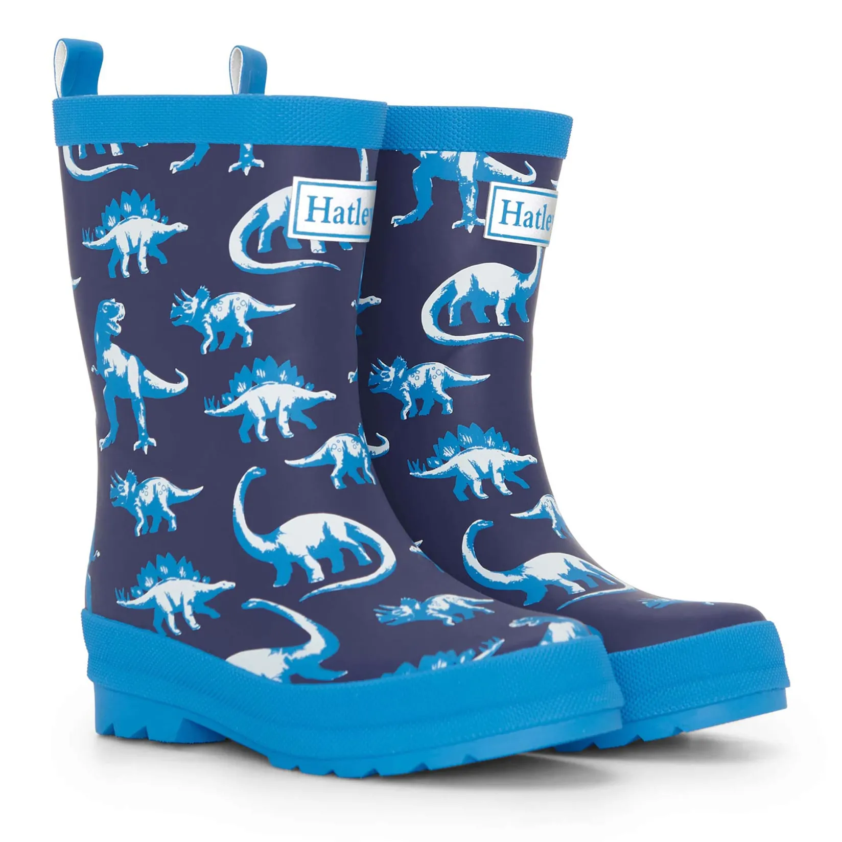 Rain Boots>Hatley Dinosaurs Rain Boot 5-2 Navy