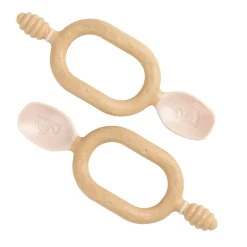 Tableware|Plates & Placemats>Bibado Dippit Baby Spoon (2) Fawn San