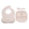 Breastfeeding|Tableware>Bulle Dishes 3 Pieces Set - Ivory