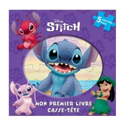 4 Years And Over|2 Years And Over>Prologue Disney Stitch - Mon Premier Livre Casse