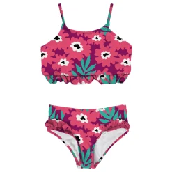 Swimsuits>Headster Kids Dizzy Garden 2 Pieces Swimsuit 2-12y Fuchsia