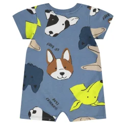Outlet Dogs Romper 3-18m BOY Rompers & Jumpsuits
