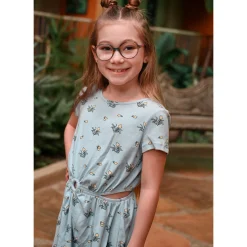 Sale Dolce Vita Lemons Rib Dress714 Kids Dresses & Rompers