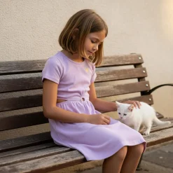 Hot Dolce Vita Rib Dress7-14 Kids Dresses & Rompers