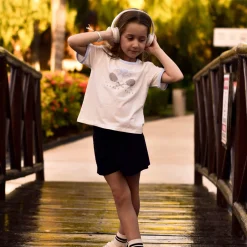 Tops>Look Dolce Vita Monaco T-shirt 7-14y Ivory