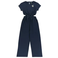Dresses & Rompers>Look Dolce Vita Rib Jumpsuit 7-14 Navy