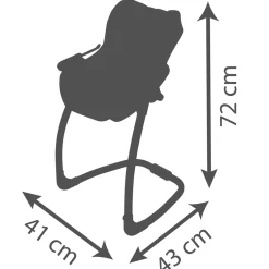 Doll Chair 3 In 1 - Beige Dolls