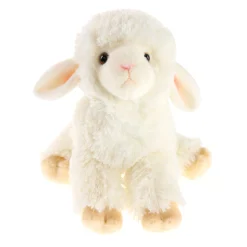 Plush Toys>Douglas Dollie White Lamb