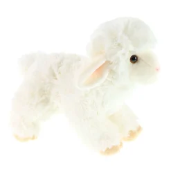 Plush Toys>Douglas Dollie White Lamb