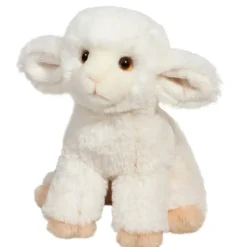 Plush Toys>Douglas Dollie White Lamb
