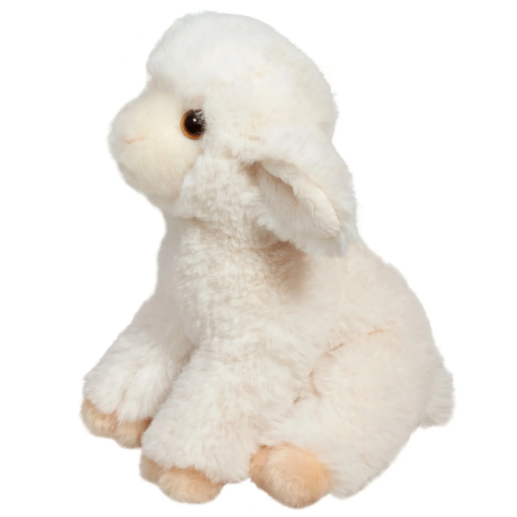Plush Toys>Douglas Dollie White Lamb