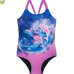 Best Dolphins Swimsuit 2-10y Kids Swimsuits