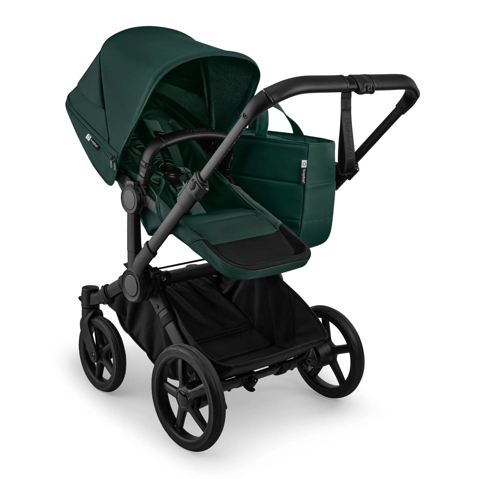 Sale Donkey 6 Mono Black - Fern Green Kids Strollers|Strollers & Trailers