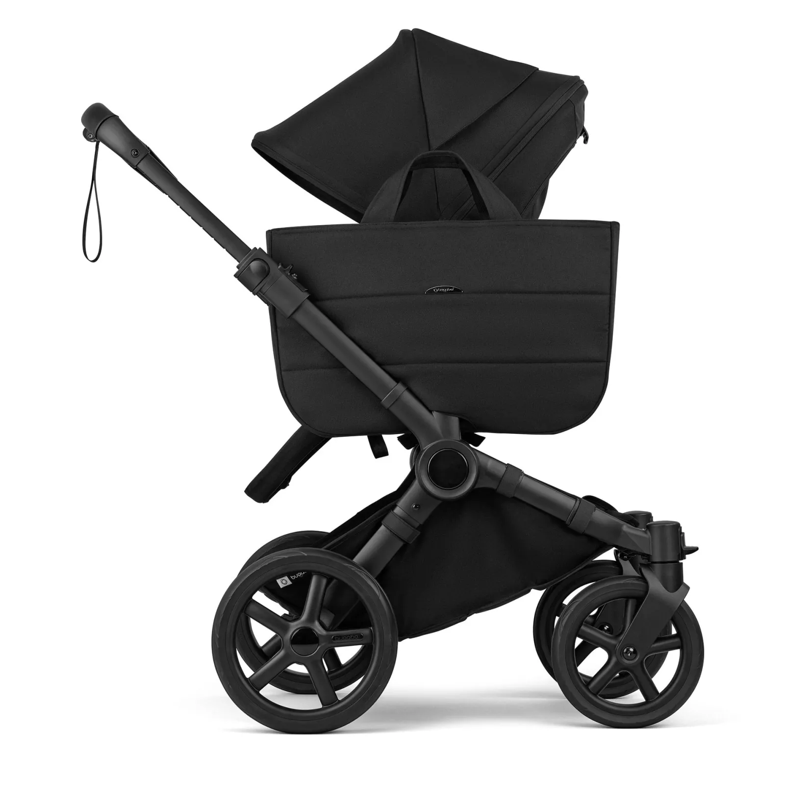 Donkey 6 Mono Black - Heritage Black Kids Strollers|Strollers & Trailers
