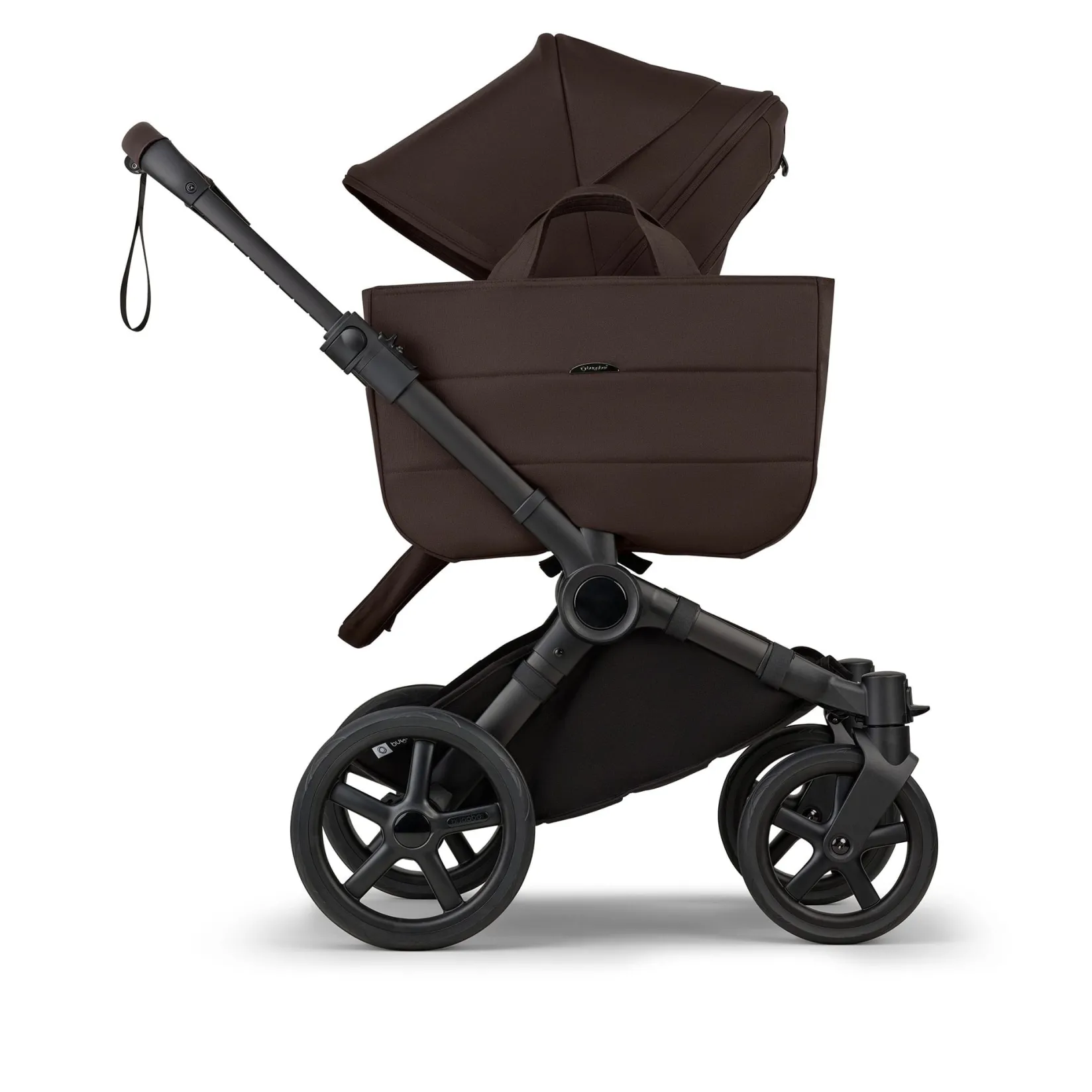Donkey 6 Mono Black- Cocoa Brown Kids Strollers|Strollers & Trailers