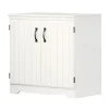 Storage Furniture>South Shore 2-Door Storage Cabinet - Farnel Pure White