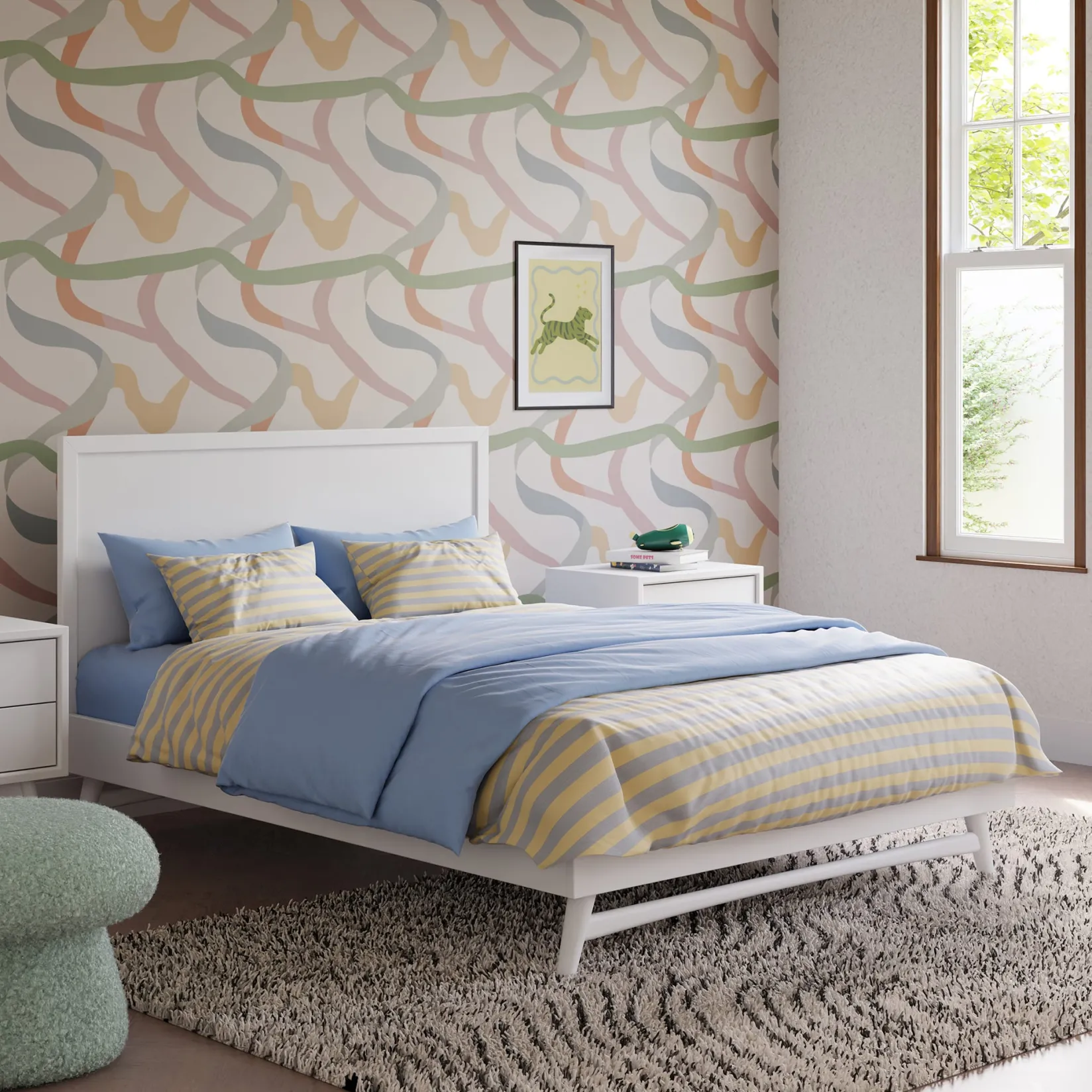 Twin, Full & Queen Beds>Babyletto Double Bed Bondi - White