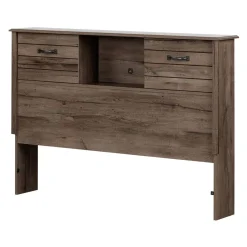 Twin, Full & Queen Beds>South Shore Double Bed Headboard Asten - Oak