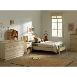 Outlet 4-Drawer Chest - August Bleached Oak Storage Furniture