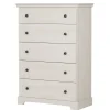 Storage Furniture>South Shore 5-Drawer Chest - Avilla Winter Oak