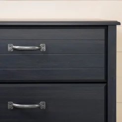 Clearance 4-Drawer Chest - Ulysses Blueberry Storage Furniture