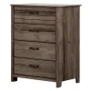 Storage Furniture>South Shore 4-Drawer Chest Ulysses - Fall Oak