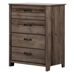 Storage Furniture>South Shore 4-Drawer Chest Ulysses - Fall Oak