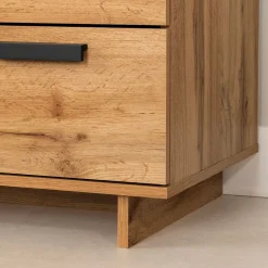 Clearance 6-Drawer Double Dresser - Cavalleri Nordik Oak Storage Furniture