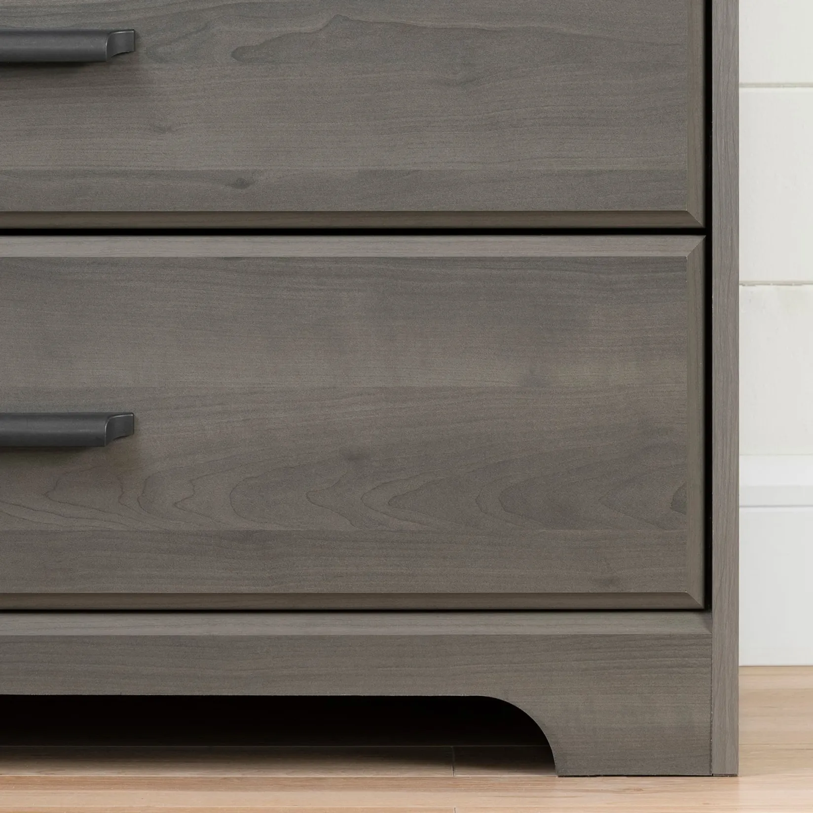 Storage Furniture>South Shore 8-Drawer Double Dresser - Versa Gray Maple