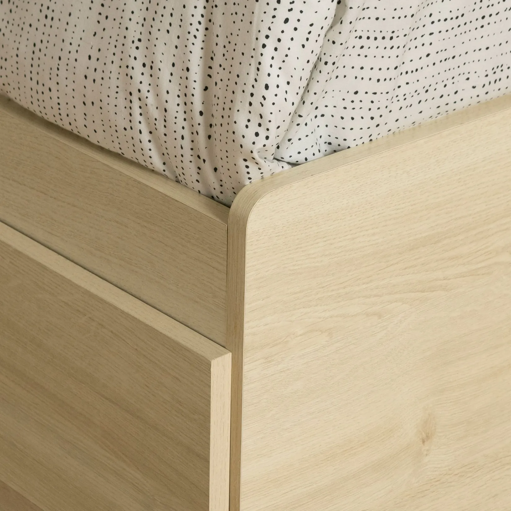 Hot 3-Drawer Mates Bed - Noah Bleached Oak Twin, Full & Queen Beds