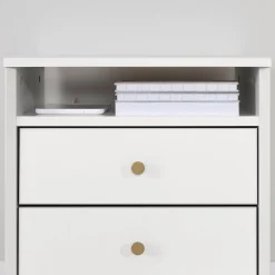 Hot 2-Drawer Nightstand - Dylane Pure White Nightstands