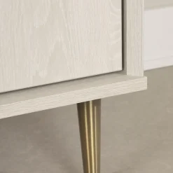 Clearance 2-Drawer Nightstand - Hype Winter Oak Nightstands