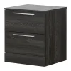Hot 2-Drawer Nightstand - Step One Essential Gray Oak Nightstands