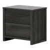 2-Drawer Nightstand - Tao Gray Oak Nightstands