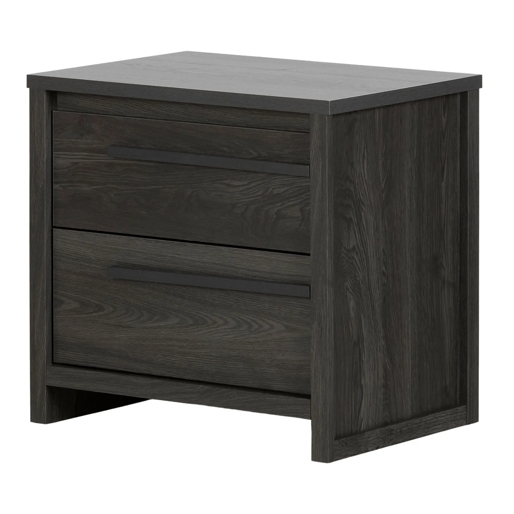 2-Drawer Nightstand - Tao Gray Oak Nightstands