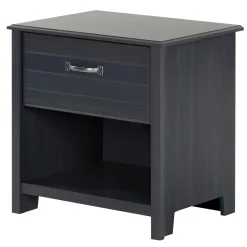 Nightstands>South Shore 1-Drawer Nightstand Ulysses - Blueberry