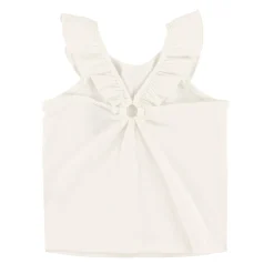 Tops>Look Dreamer Rib Tank Top 7-14y Ivory
