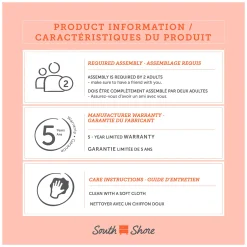 New Dresser - Noah Bleached Oak Storage Furniture