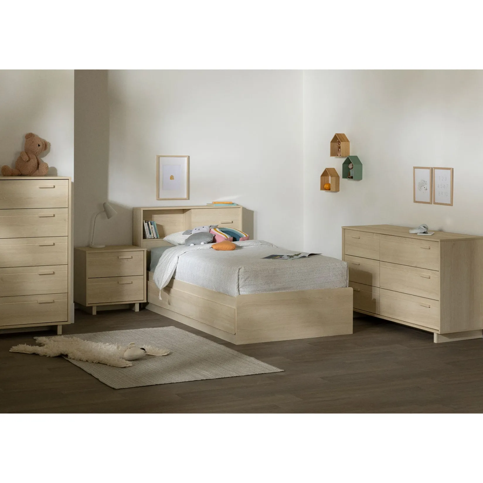 New Dresser - Noah Bleached Oak Storage Furniture