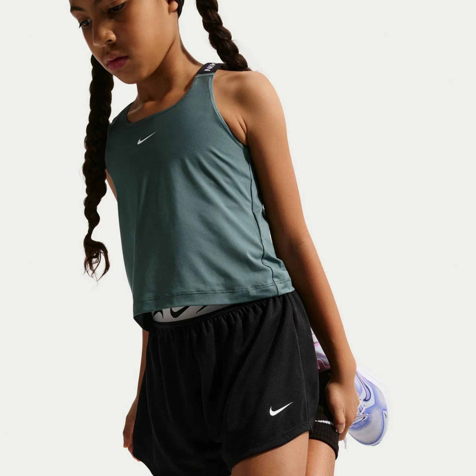 Hot Drifit Dash Short 7-16 Kids Sportswear|Shorts & Bermuda