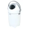 Diaper Pails>Nattou Dropy Diaper Pail - White Grey